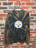 Steelers Spiral Wash Crewneck