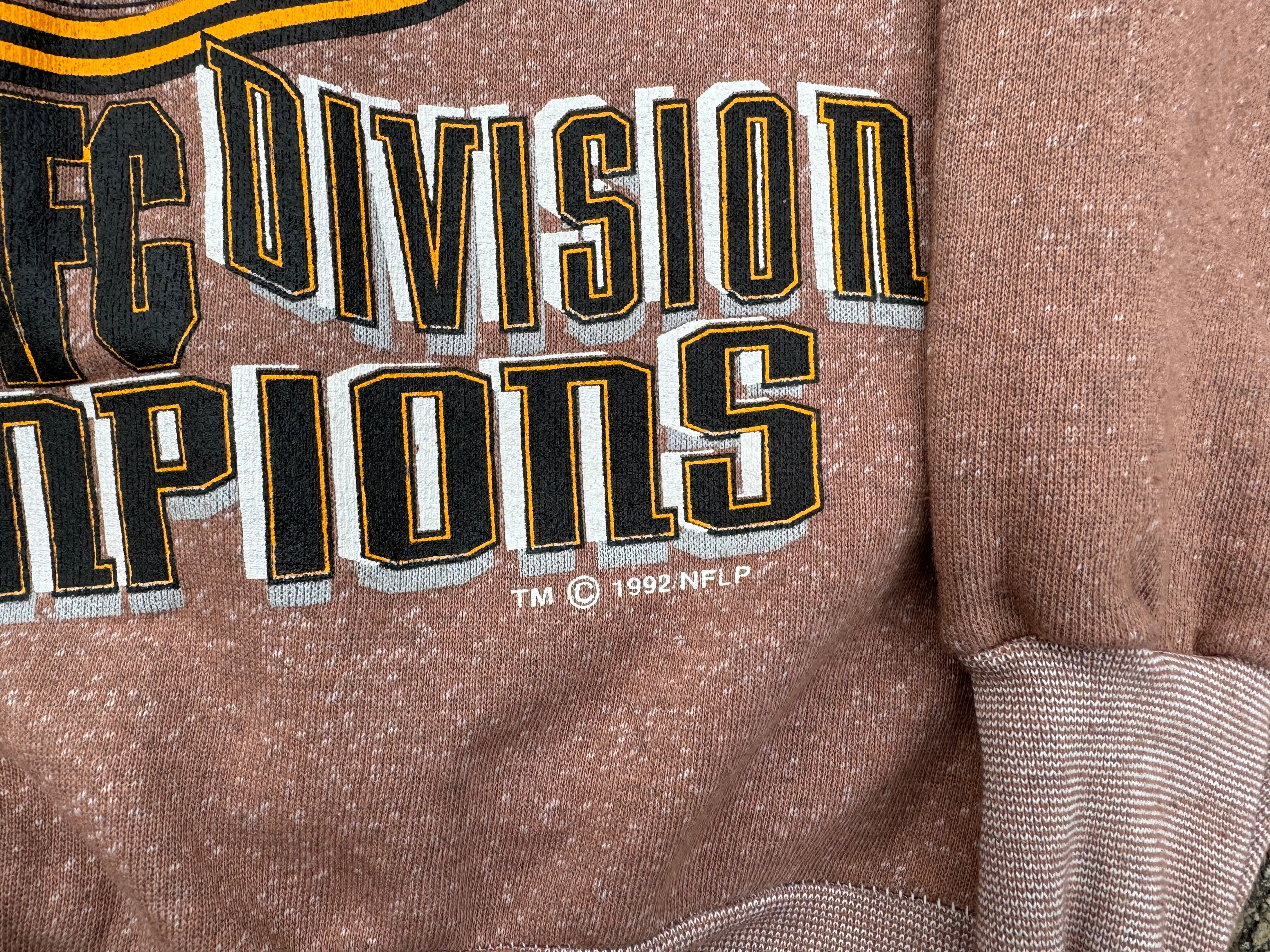 Steelers Brown AFC Champs Crewneck