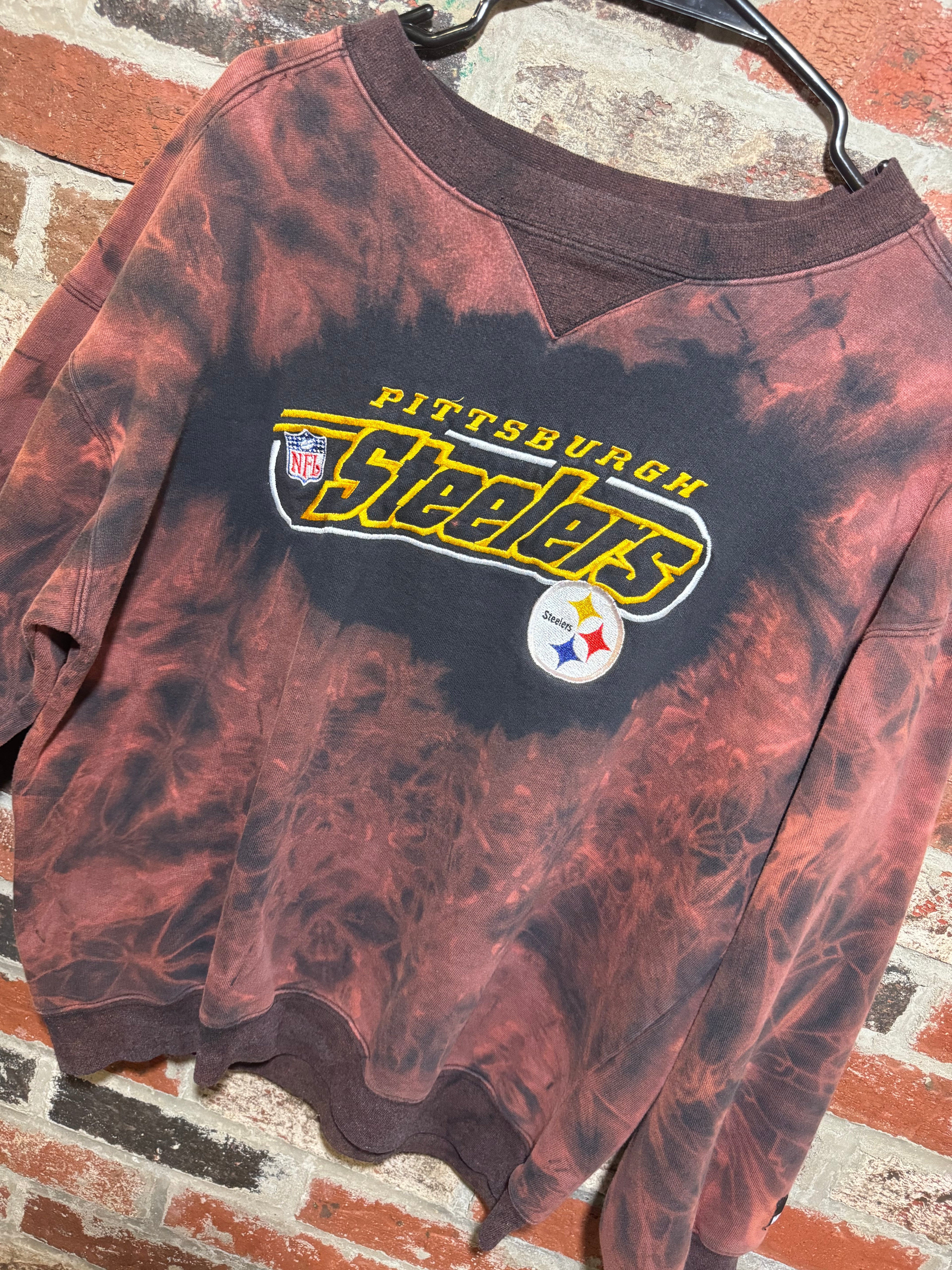 Pittsburgh Steelers Acid Crewneck