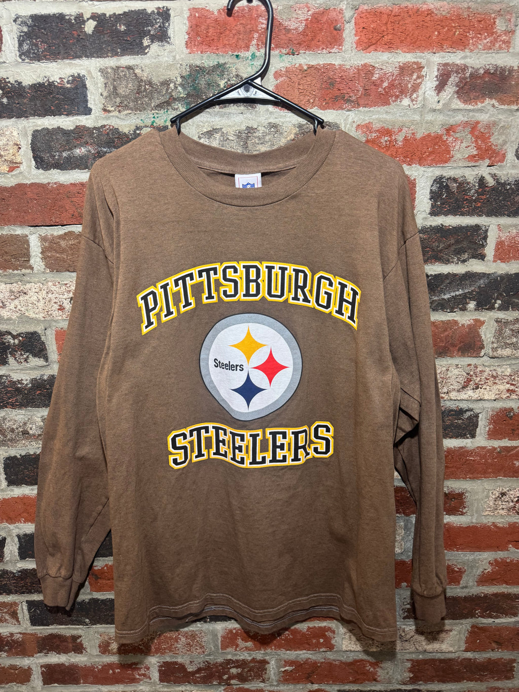 Pittsburgh Steelers Chocolate Long Sleeve