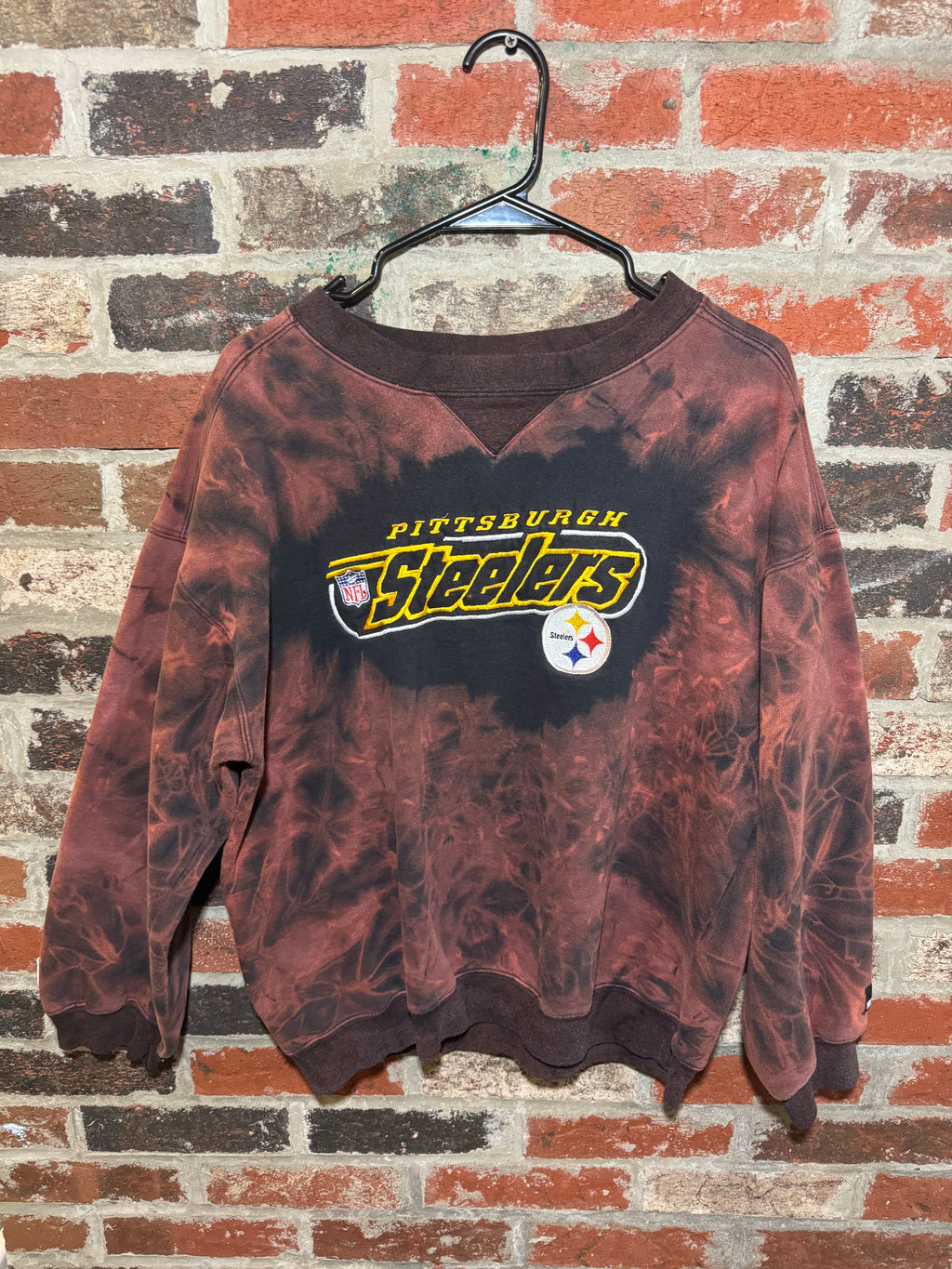 Pittsburgh Steelers Acid Crewneck