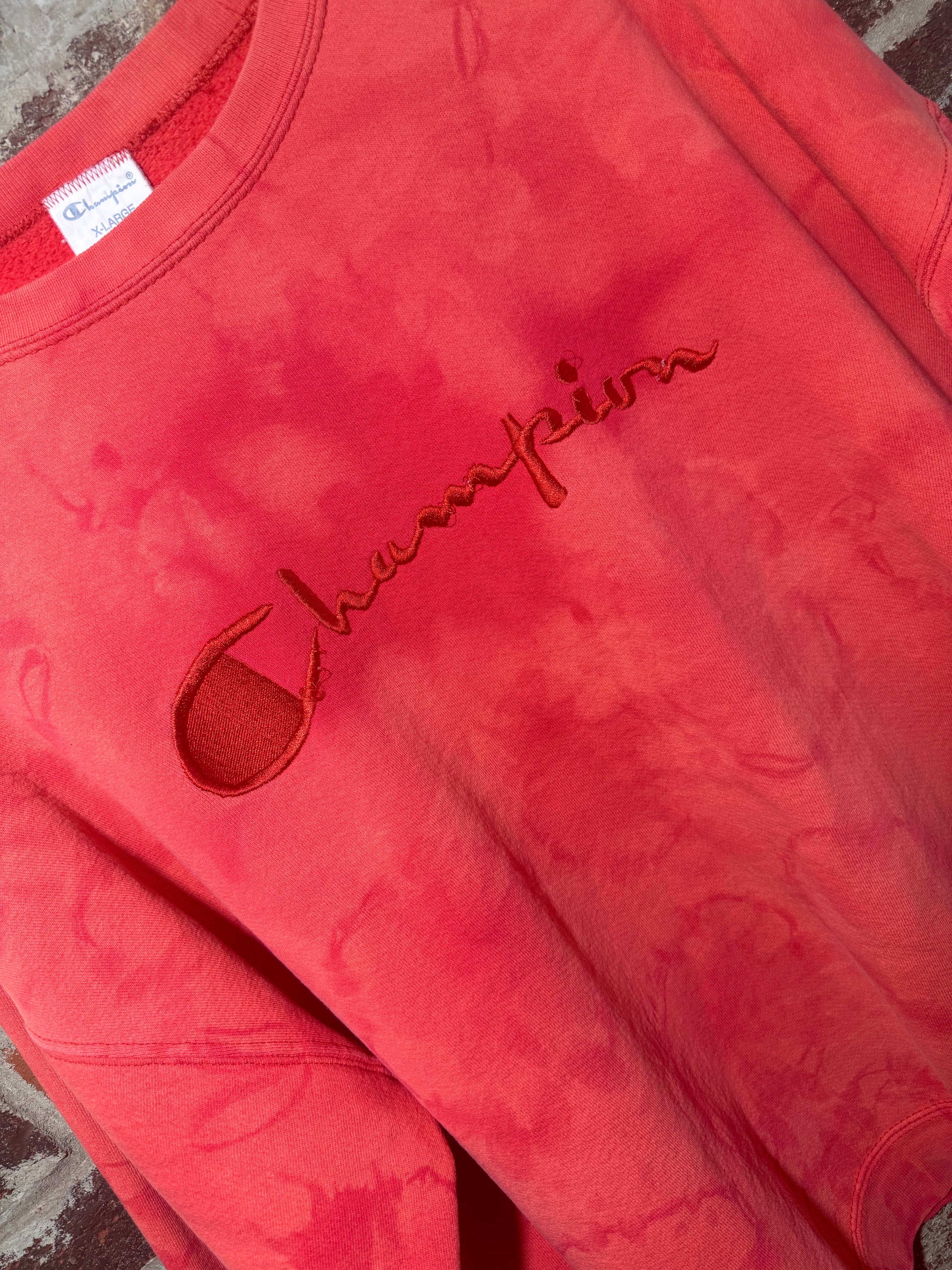 Champion Acid Wash Crewneck