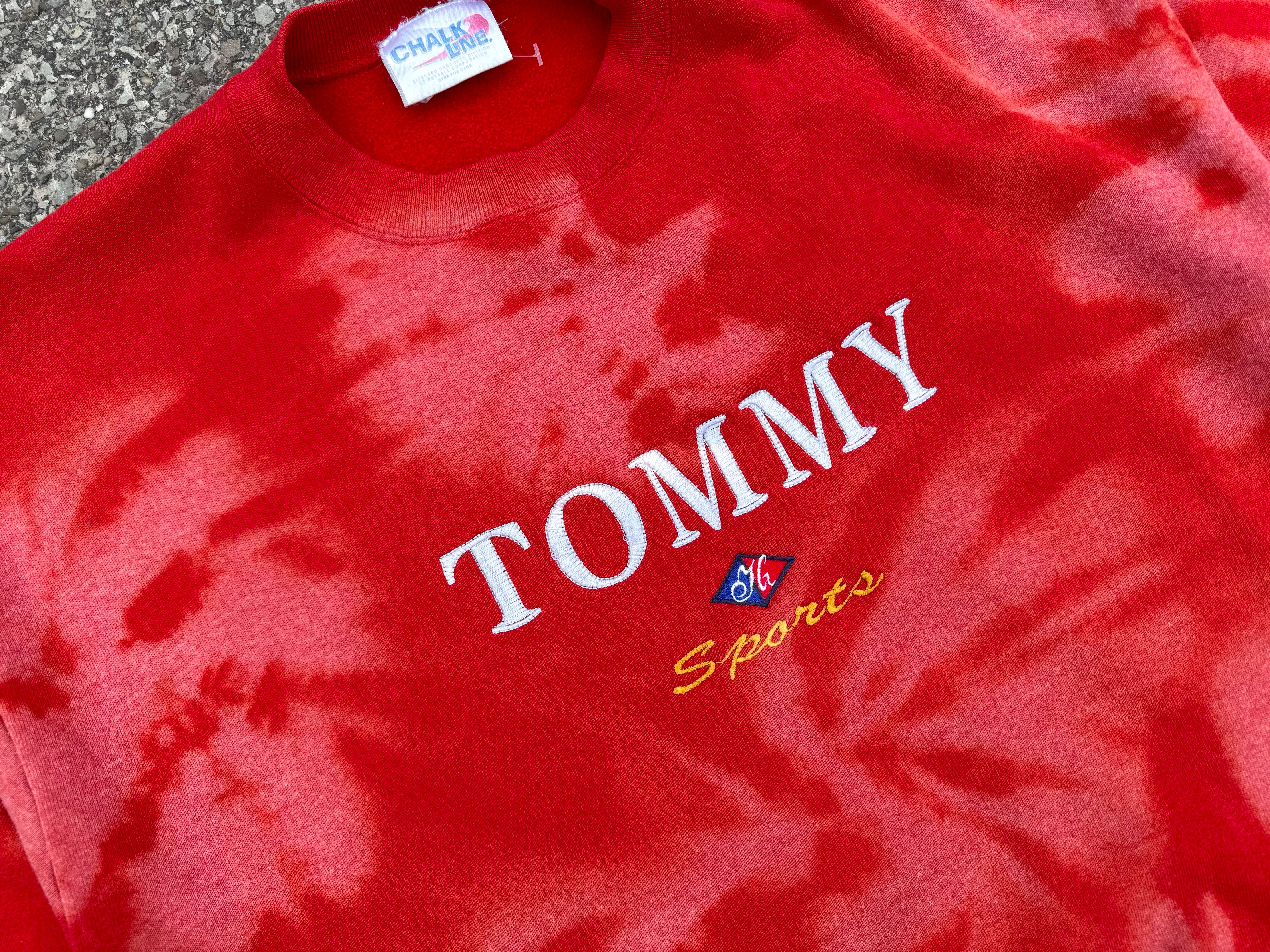 Tommy Sports Red Crewneck