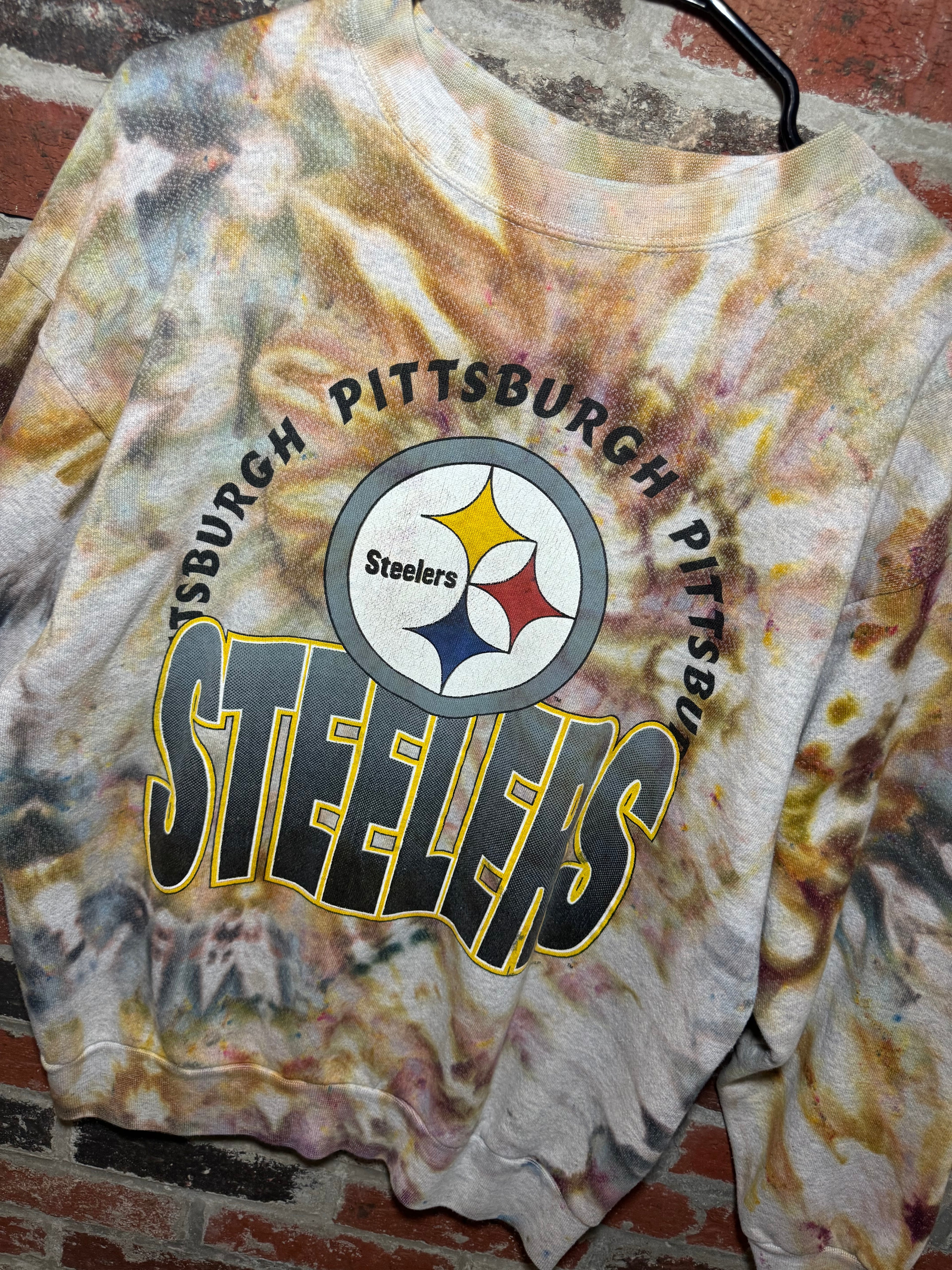 Steelers Dye Crewneck