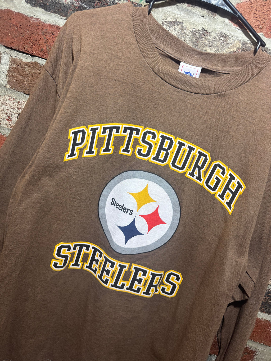 Pittsburgh Steelers Chocolate Long Sleeve
