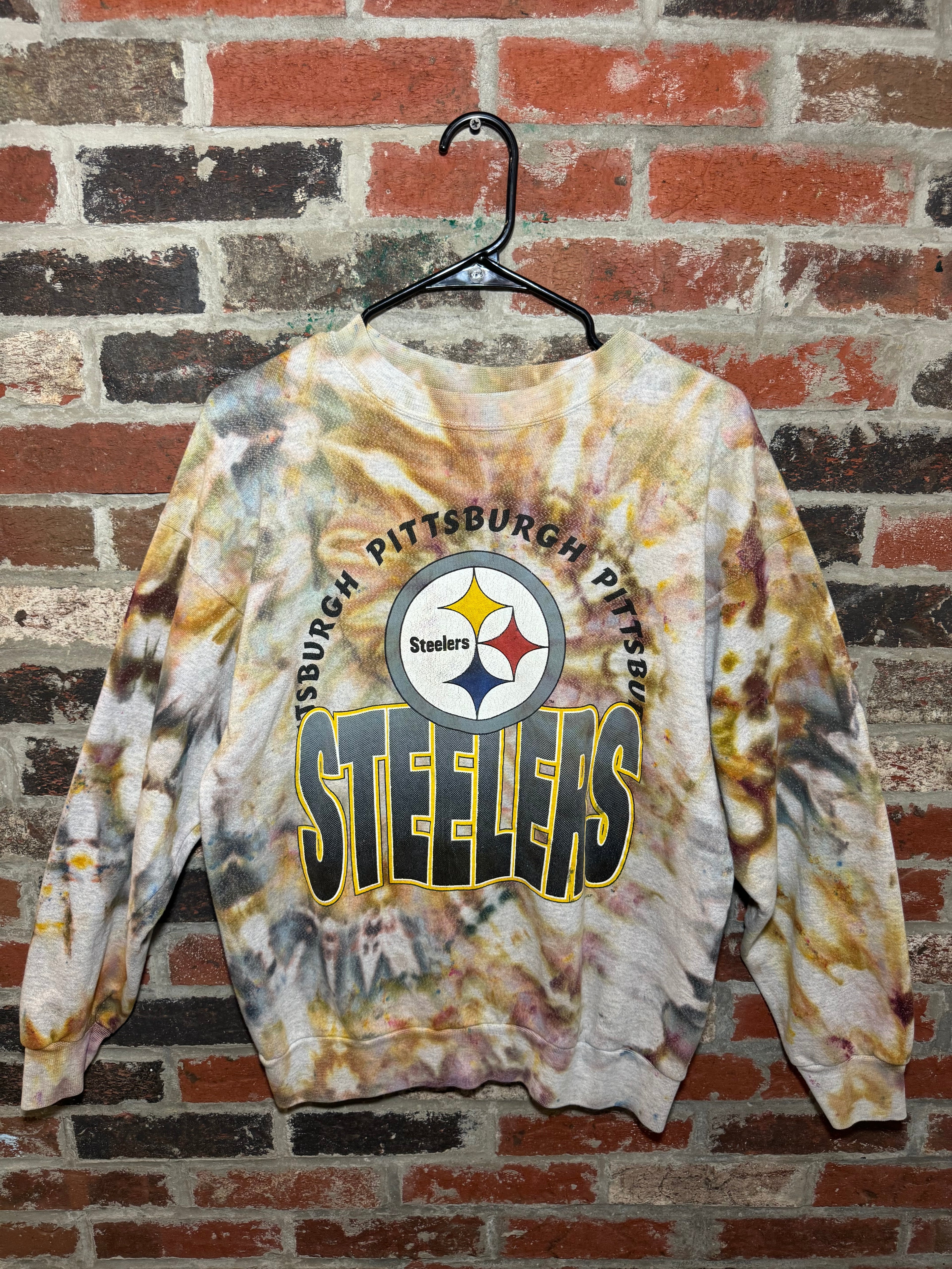 Steelers Dye Crewneck