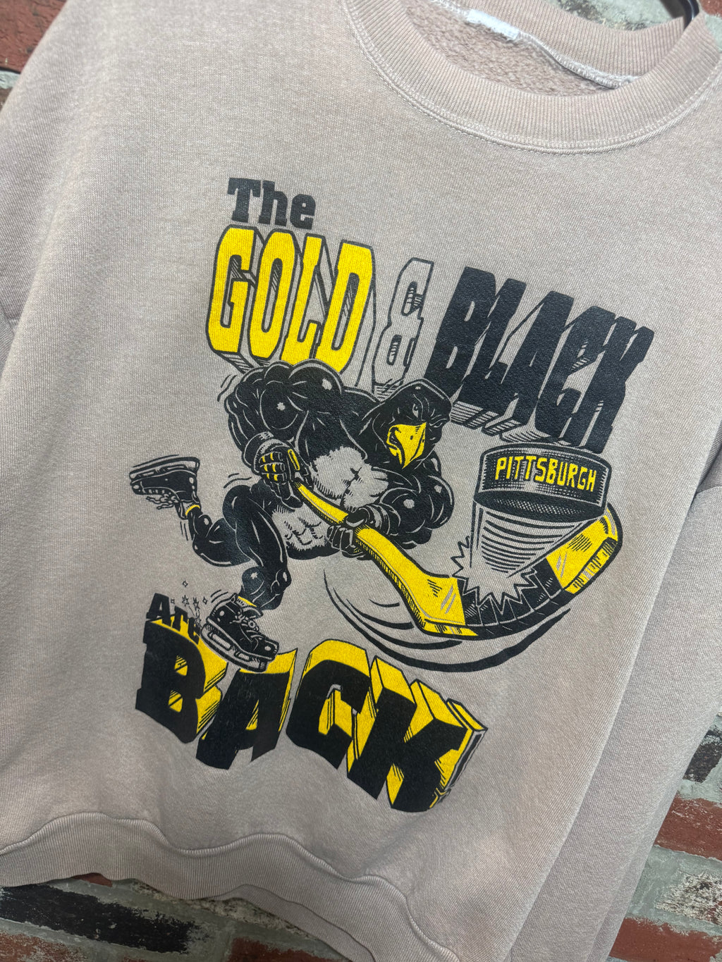 Black & Gold Pens Crewneck